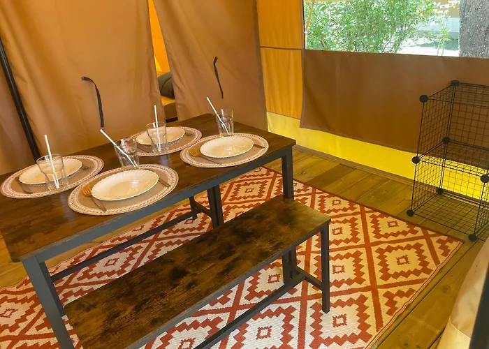 Luxury tent Beaussement Samourai Chauzon